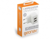 CARREGADOR TURBO 2USB 3.4A BIV.GEO
