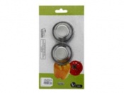 FORMA EMPADA INOX LISA 12PC VIEL